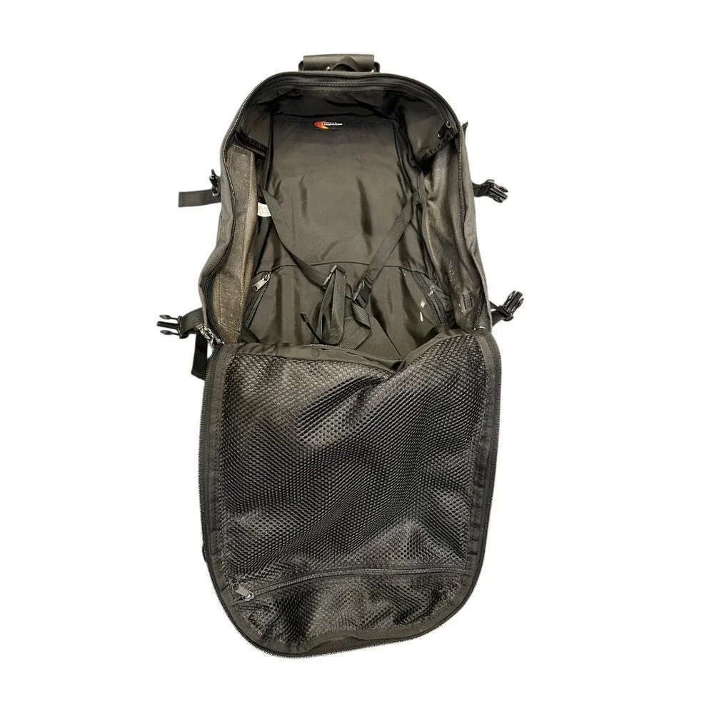 Eagle Creek Black Cordura Plus Rolling Backpack Convertible‎ Carry On Travel Bag